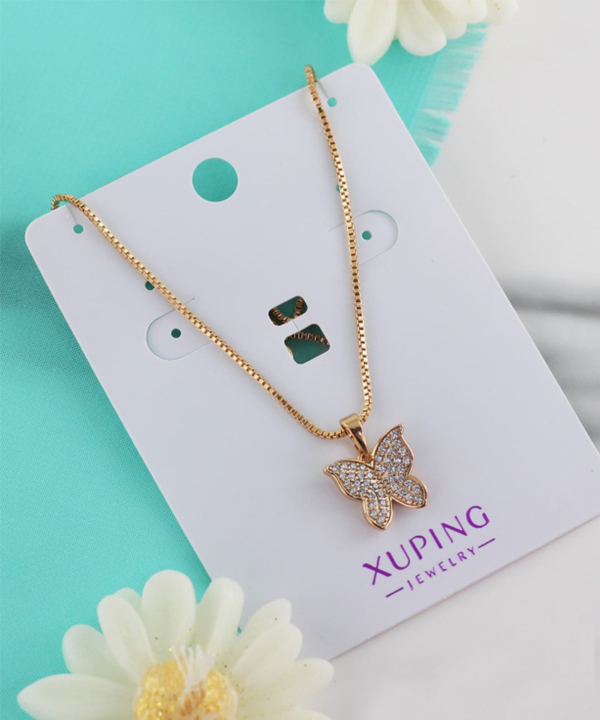 گردنبند زنانه ژوپینگ Xuping مدل پروانه کد AAB-483
