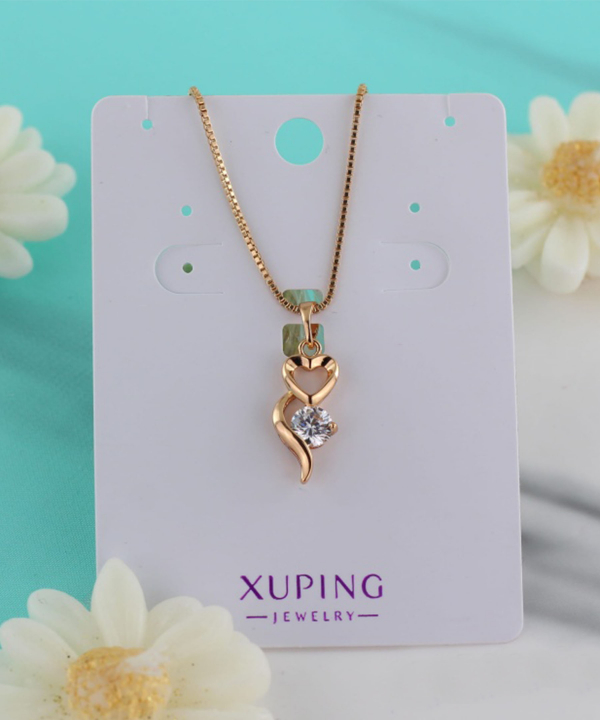گردنبند زنانه ژوپینگ Xuping مدل قلب کد AAB-486