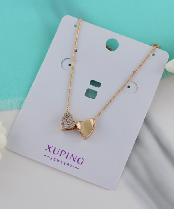 گردنبند زنانه ژوپینگ Xuping مدل قلب کد AAB-487