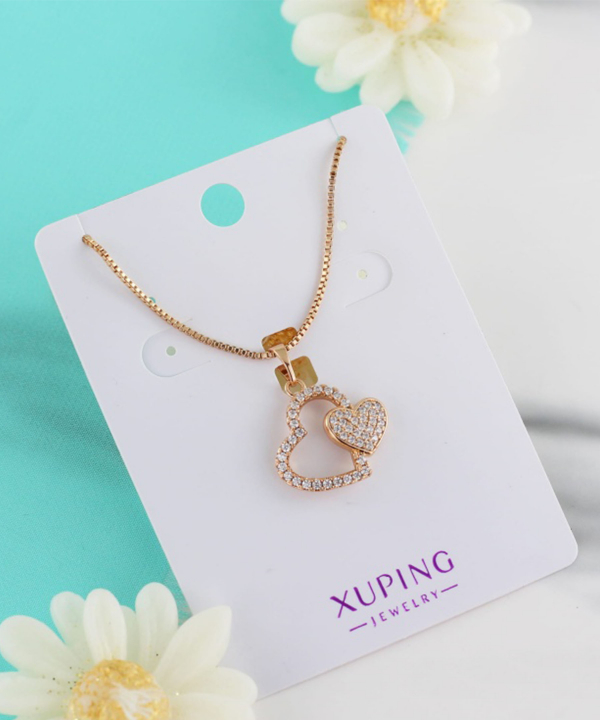 گردنبند زنانه ژوپینگ Xuping مدل قلب کد AAB-489