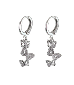 گوشواره زنانه وای اس ایکس Ysxمدل پروانه کد AAC-623
