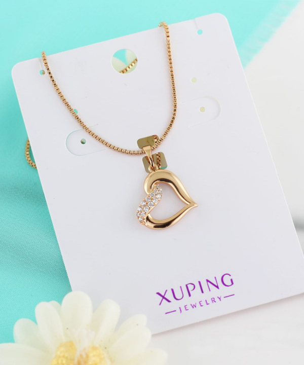 گردنبند زنانه ژوپینگ Xuping مدل قلب کد AAB-494