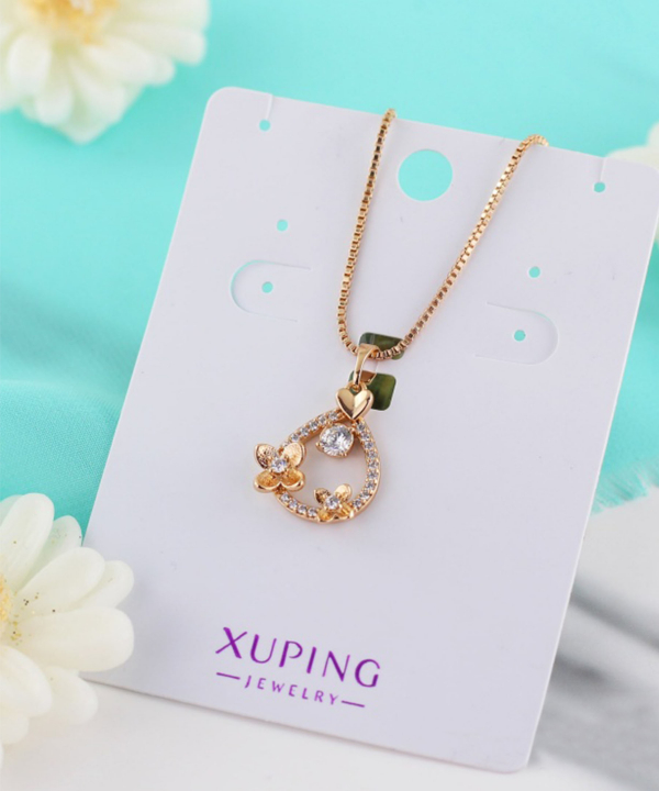 گردنبند زنانه ژوپینگ Xuping مدل گل کد AAB-495