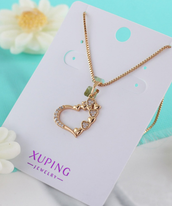 گردنبند زنانه ژوپینگ Xuping مدل قلب کد AAB-496