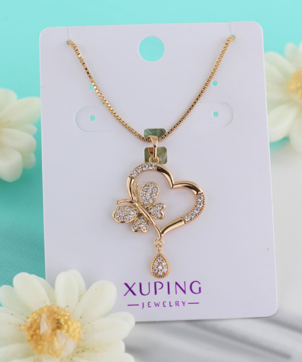گردنبند زنانه ژوپینگ Xuping مدل قلب کد AAB-497