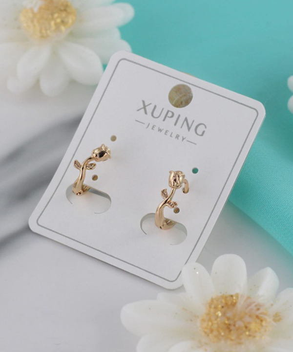 گوشواره زنانه ژوپینگ Xuping مدل گل کد AAC-596