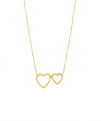 گردنبند قلب میو گلد Mio Gold کد NC1300