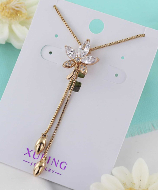گردنبند زنانه ژوپینگ Xuping مدل گل کد AAB-502