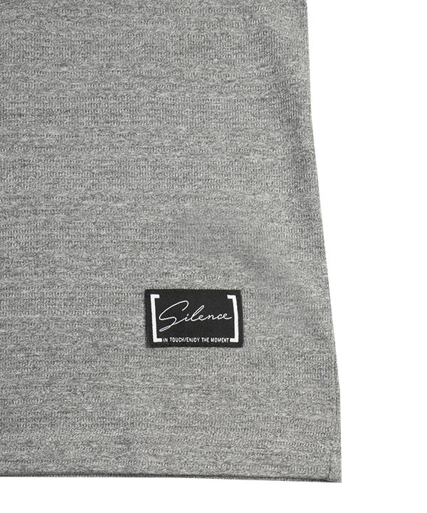  تیشرت مردانه نخی طوسی نقره ای جین وست Jeanswest