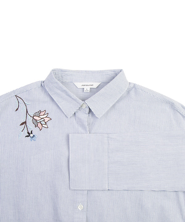 شومیز آبی زنانه جین وست  Jeanswest