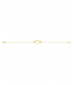 دستبند قلب میو گلد Mio Gold کد BR122