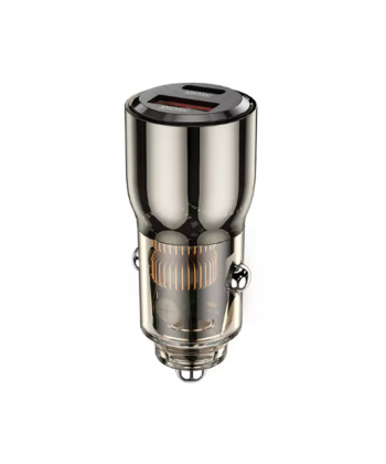 شارژر فندکی فست شارژ تایپ سی و یو اس بی 95 وات ویوو WI-QC012