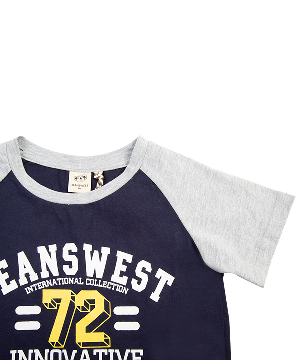 تیشرت پسرانه دو رنگ جین وست Jeanswest