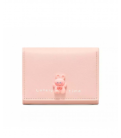 کیف پول زنانه کوچک طرح عروسکی تائومیک میک TAOMICMIC Y8249 cartoon short tri fold wallet student