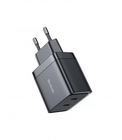 شارژر دیواری فست دو پورت تایپ سی 40 وات مک دودو CH-250