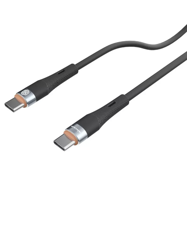 کابل دو سر تایپ سی سیلیکونی نیلکین Nillkin Flowspeed liquid silicone cable Type-C to Type-C 60W