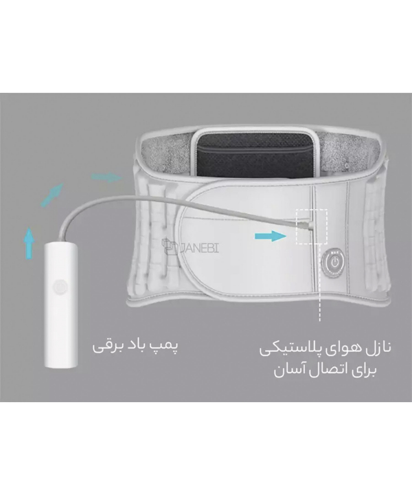 کمربند حرارتی شیائومی Xiaomi Graphene Inflatable Support Belt Kcotson PMA-D30