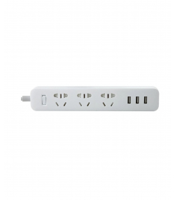 چند راهی سه سوکت و سه یو اس بی شیائومی Xiaomi Mi Power Strip Europlug XMCXB01QMN