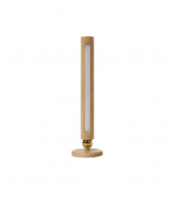 چراغ ال ای دی چوبی شارژی چندکاره 360 Degree Rotatable Wooden LED Wall Lamp