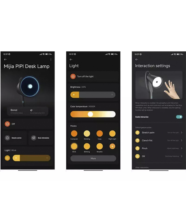 چراغ مطالعه رومیزی هوشمند شیائومی Xiaomi Mijia Pipi Lamp MJPPD01ZM