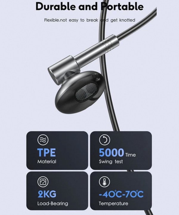 هندزفری سیمی تایپ سی ایکس او XO wired earphones EP60 Type-C