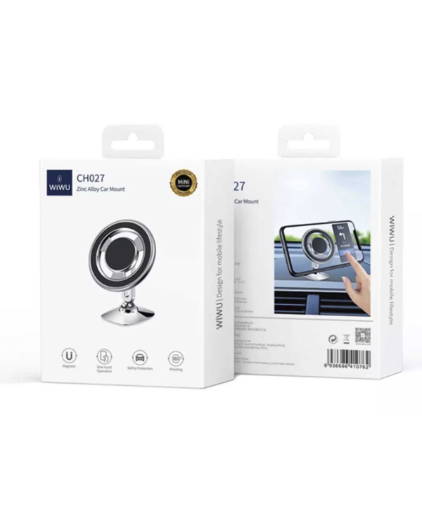 هولدر موبایل مگنتی فلزی داخل خودرو ویووWIWU CH027 ZINC ALLOY CAR MOUNT