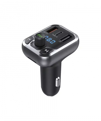 شارژر فندکی فست ماشین تایپ سی و پخش کننده بلوتوث 20 وات کانفلون JK71