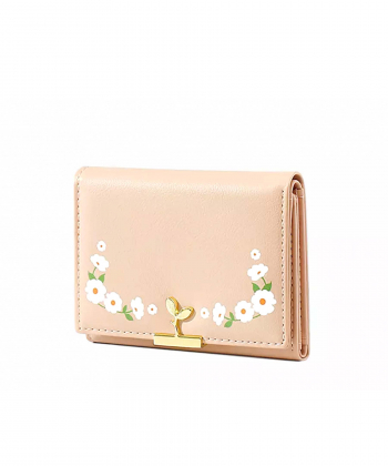 کیف پول زنانه کوچک طرح جوانه تائومیک میک TAOMICMIC Y8246 Women's Printed Short Student Small Wallet