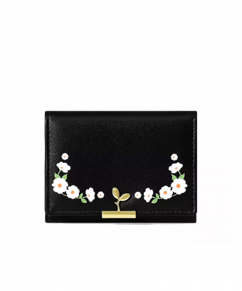 کیف پول زنانه کوچک طرح جوانه تائومیک میک TAOMICMIC Y8246 Women's Printed Short Student Small Wallet