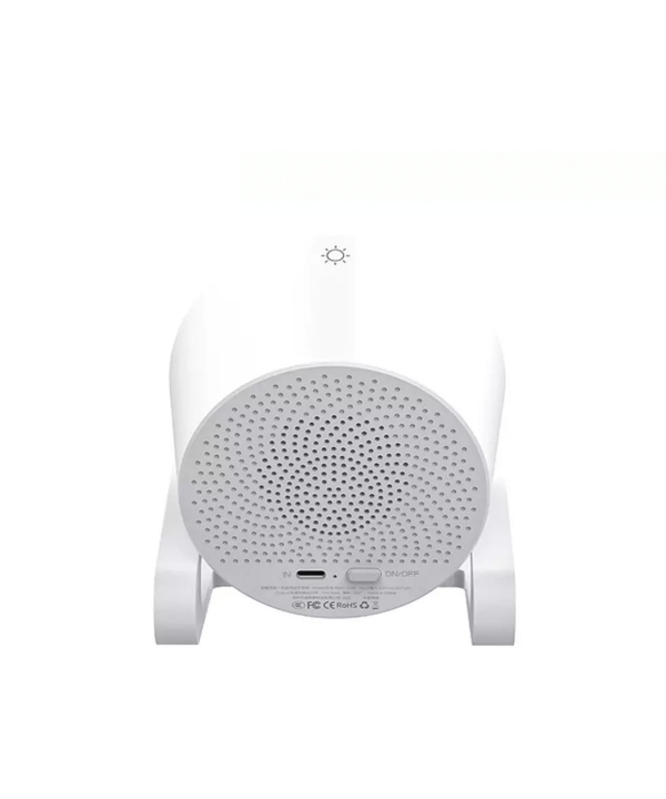 شارژر بی سیم 15 واتی و اسپیکر بلوتوثی رومیزی 4کاره رسی RECCI RSK-W28 15W Wireless Charger with Speaker