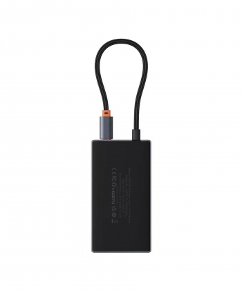 هاب تایپ سی چهار پورت یو اس بی بیسوس Baseus WKYY030013 4 in 1 Type-C to USB3.0x4 HUB Adapter