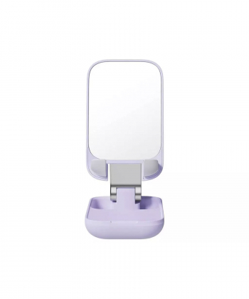 هولدر موبایل تاشو و آینه رومیزی بیسوس Baseus Folding Phone Stand with mirror B10551501411