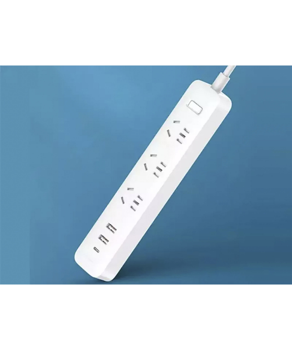 چند راهی 3 سوکت، 2 یو اس بی و 1 تایپ سی شیائومی Xiaomi XMCXB05QMN Power Strip 1Type C 2USB 3 Power Socket
