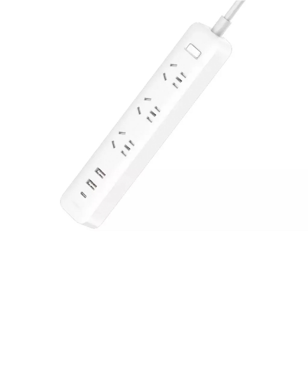 چند راهی 3 سوکت، 2 یو اس بی و 1 تایپ سی شیائومی Xiaomi XMCXB05QMN Power Strip 1Type C 2USB 3 Power Socket