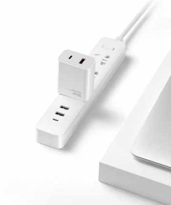 شارژر دیواری فوق سریع اصلی تایپ سی و یو اس بی 35 وات شیائومی Xiaomi 35W Dual-Port Charger (1C+1A) MDY-14-ET