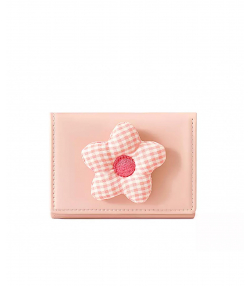کیف پول فانتزی تاشو زنانه طرح گل تائومیک میک TAOMICMIC Y8074 Flower Cute Folding Wallet Tri-fold