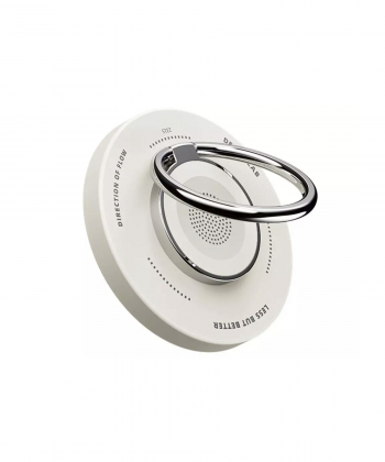 شارژر مغناطیسی بی سیم 15 وات و حلقه نگهدارنده گوشی موبایل راک ROCK W51 Magnetic Ring Holder 3 in 1 Wireless Charger