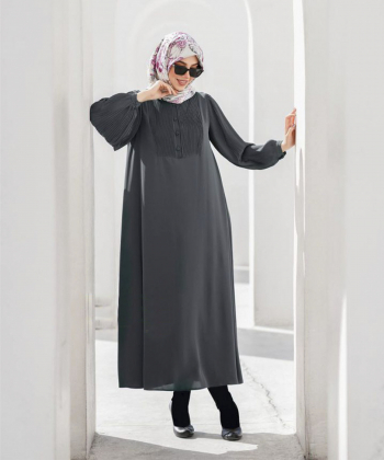 مانتو  بلند زنانه آنا حجاب مدل MP-ANA-3084