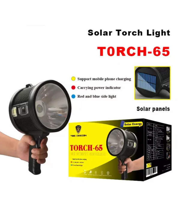 چراغ قوه قابل شارژ توبیز Toby's Rechargeable Flashlight TORCH-65