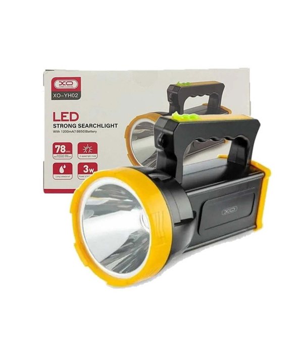 چراغ قوه شارژی 1200 میلی‌آمپرساعت ایکس او XO YH02 Flashlight 1200mAh