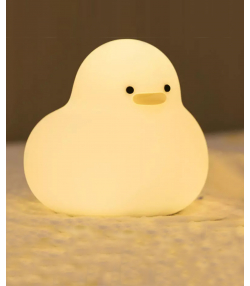 چراغ خواب فانتزی رومیزی قابل شارژ Tuantuan minimalist cute duck cartoon bedroom lamp