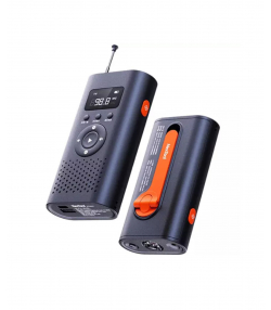 چراغ قوه لیزری به همراه رادیو و پاور بانک شیائومی xiaomi Youpin Nextool 6-in-1 Laser Light Power Bank for FM Radio Flashlight NE