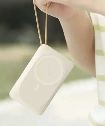 پاوربانک وایرلس مغناطیسی 10000 وات راک Rock P89 Magnetic Wireless Power Bank