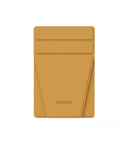 پایه نگهدارنده و کیف کارت اعتباری مگنتی چرمی آیفون سری 12 راک ROCK RPH0968 Magnetic Card holder Stand