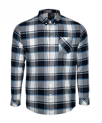 پیراهن مردانه چهارخانه آستین بلند جین وست Jeanswest