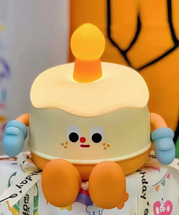 چراغ خواب فانتزی شارژی رومیزی Birthday cake night light MY-006