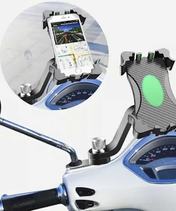 هولدر موبایل موتورسیکلت ایکس او XO C118 Side Mirror Clamp Type Motorcycle Phone Holder