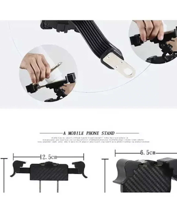 هولدر موبایل موتورسیکلت ایکس او XO C118 Side Mirror Clamp Type Motorcycle Phone Holder