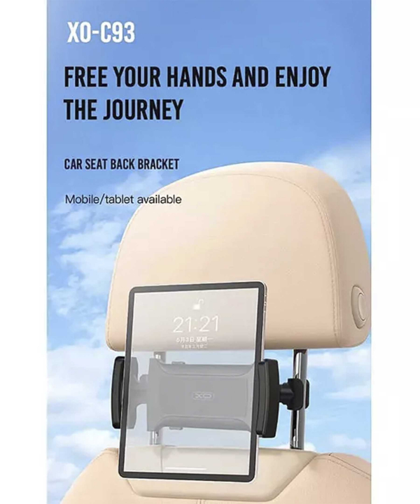 هولدر موبایل و تبلت صندلی عقب خودرو ایکس او XO Car Rear Seat Tablet Holder C93