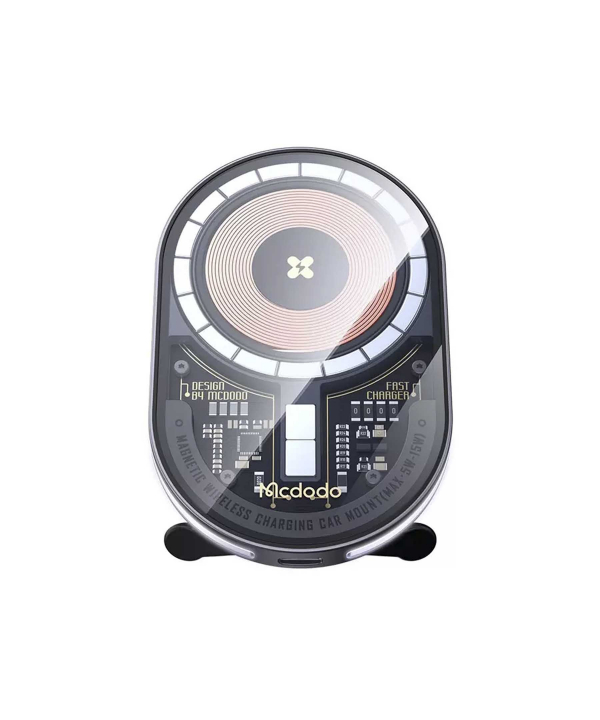 هولدر و شارژر بی سیم مگ سیف گوشی موبایل داخل خودرو مک دودو MCDODO CH-2340 Magnetic Wireless Charger Car